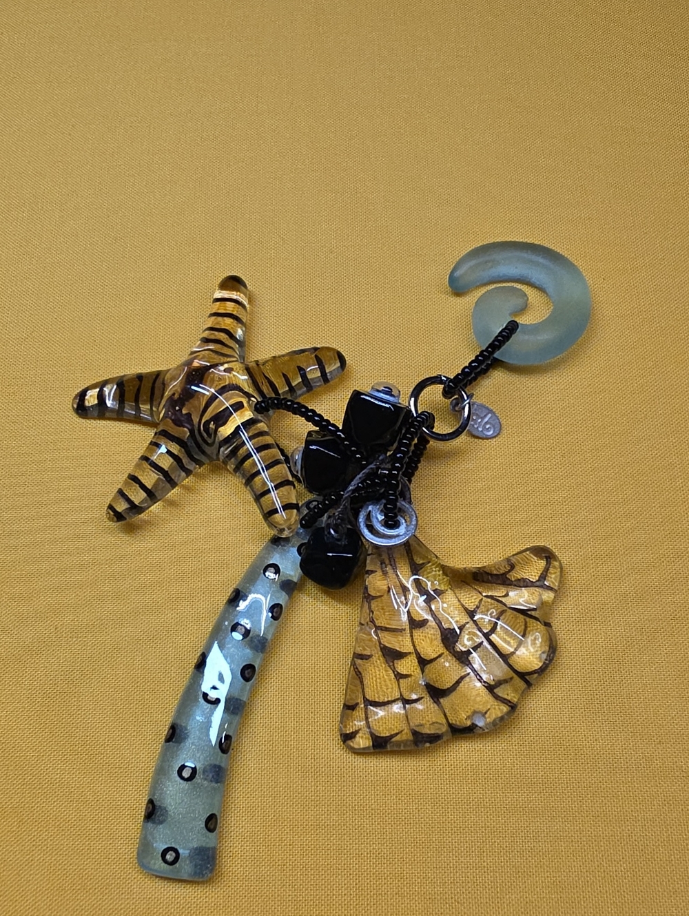 Whimsical, Ocean-Themed Pendant from Orna Lalo's Signature Sea Life Collection